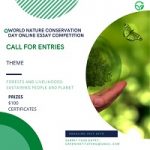 The Green Institute World Nature Conservation Day 2021 Essay Competition