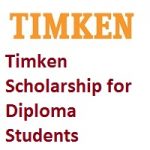 Diploma Scholarship by Timken India Ltd 2023-2024 Timken Scholarship for Diploma Students 2021-2022