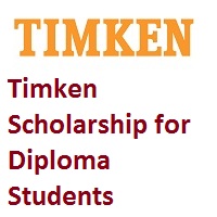 Timken Scholarship for Diploma Students 2021-2022