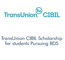 TransUnion CIBIL Scholarship for students Pursuing BDS 2020-2021