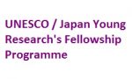 UNESCO Japan Young Researchs Fellowship Programme