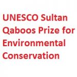 UNESCO Sultan Qaboos Prize for Environmental Conservation 2021