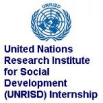 United Nations Research Institute for Social Development (UNRISD) Internship