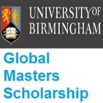 University of Birmingham Global Masters Scholarship