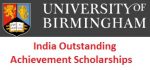 University of Birmingham India Outstanding Achievement Scholarships