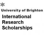 University of Brighton International Research Scholarships
