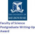 University of Melbourne Faculty of Science Postgraduate Writing-Up Award