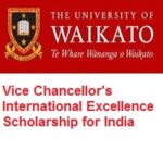 Vice Chancellor's International Excellence Scholarship for India - The University of Waikato