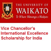 Vice Chancellor's International Excellence Scholarship for India - The University of Waikato