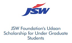 Vidyasaarathi JSW Foundation's Udaan Scholarship for Under Graduate Students