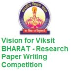 Vision for Viksit BHARAT - Research Paper Writing Competition