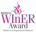 WInER Award for Women in Entrepreneurial Research - TiE BIRAC award for Women in Life Sciences