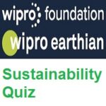 Wipro Earthian Sustainability Quiz 2021