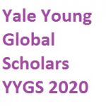 Yale Young Global Scholars-YYGS 2020